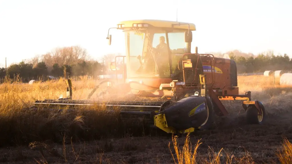 What is grown in mediterranean agriculture?