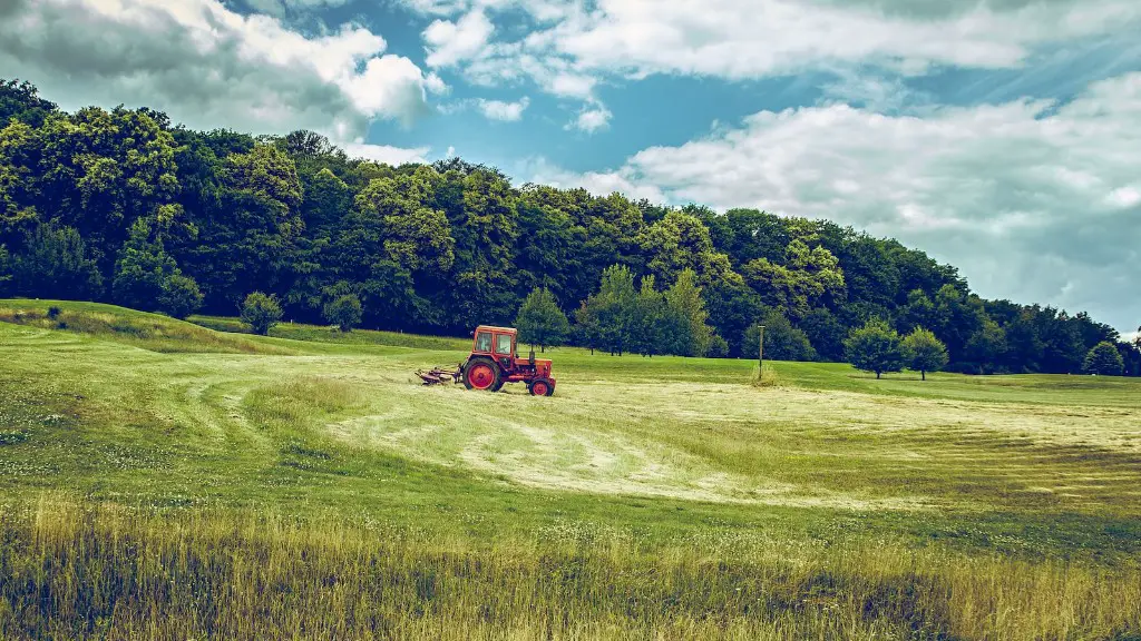 A agriculture sentence?